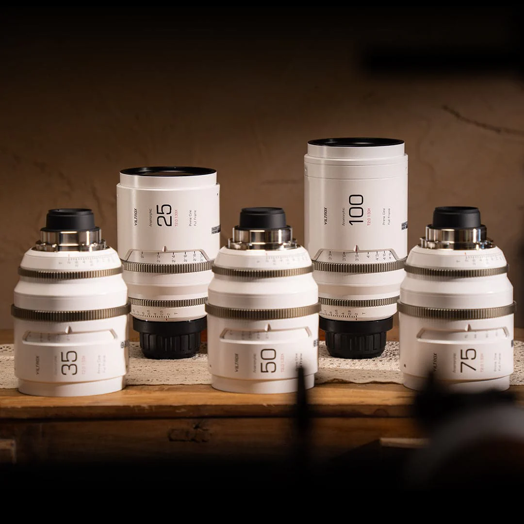 Viltrox EPIC 25mm/35mm/50mm/75mm/100mm 1.33X PL Full-Frame Anamorphic Cine Lens Set - Image 10