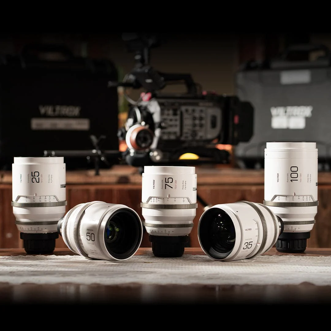 Viltrox EPIC 25mm/35mm/50mm/75mm/100mm 1.33X PL Full-Frame Anamorphic Cine Lens Set - Image 9