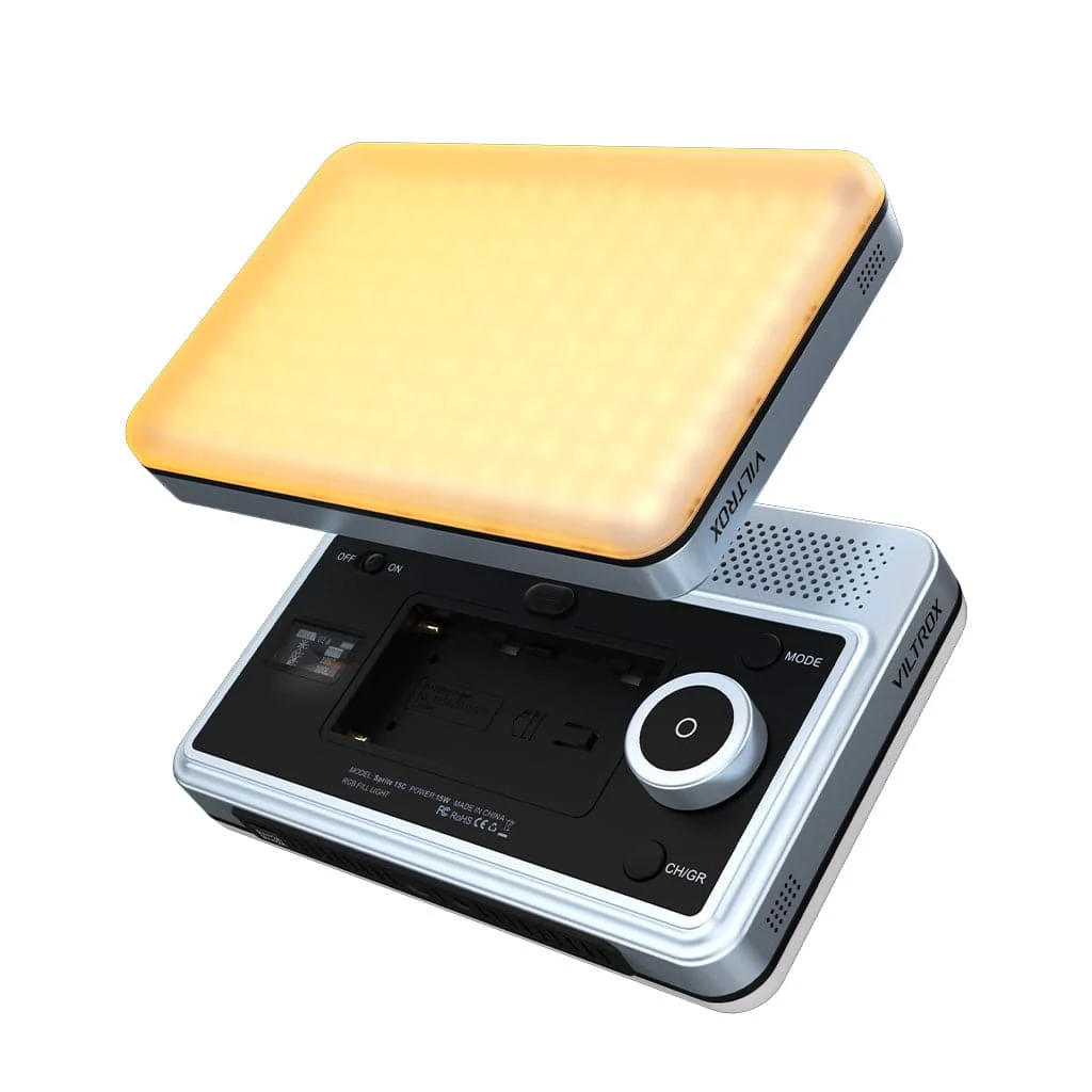 Viltrox Sprite 15B 15C Portable LED Panel Light - Image 11