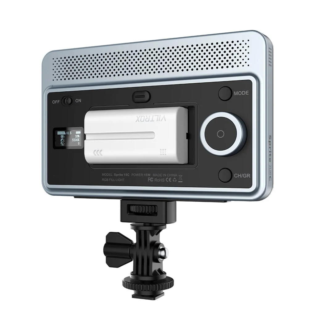 Viltrox Sprite 15B 15C Portable LED Panel Light - Image 4