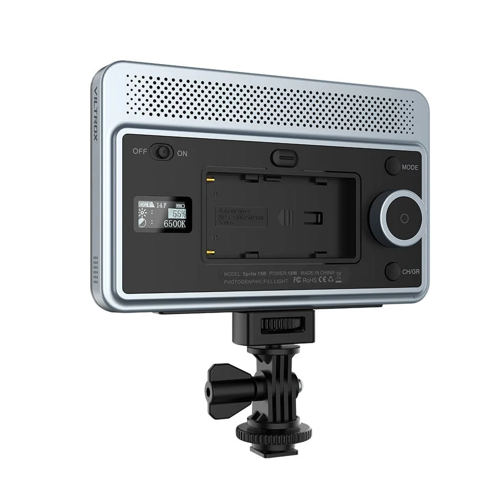 Viltrox Sprite 15B 15C Portable LED Panel Light - Image 5